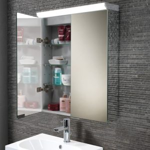 light up bathroom cabinet