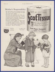 scot toilet tissue advertisement 