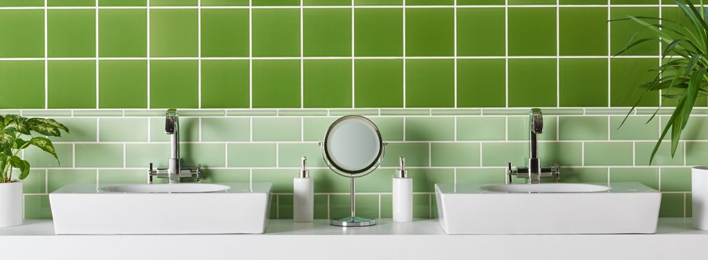 green square and metro tile trend