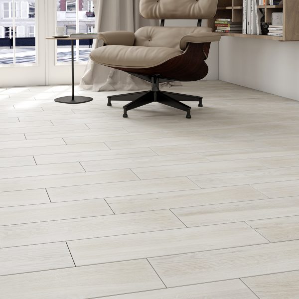 Lymington Maple 20 x 120cm Wood Effect Floor & Wall Tile New Image