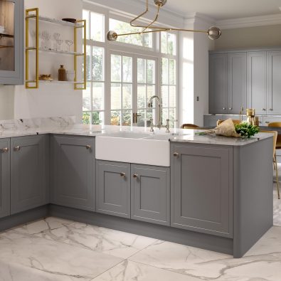 Ellesmere Dust Grey kitchen door
