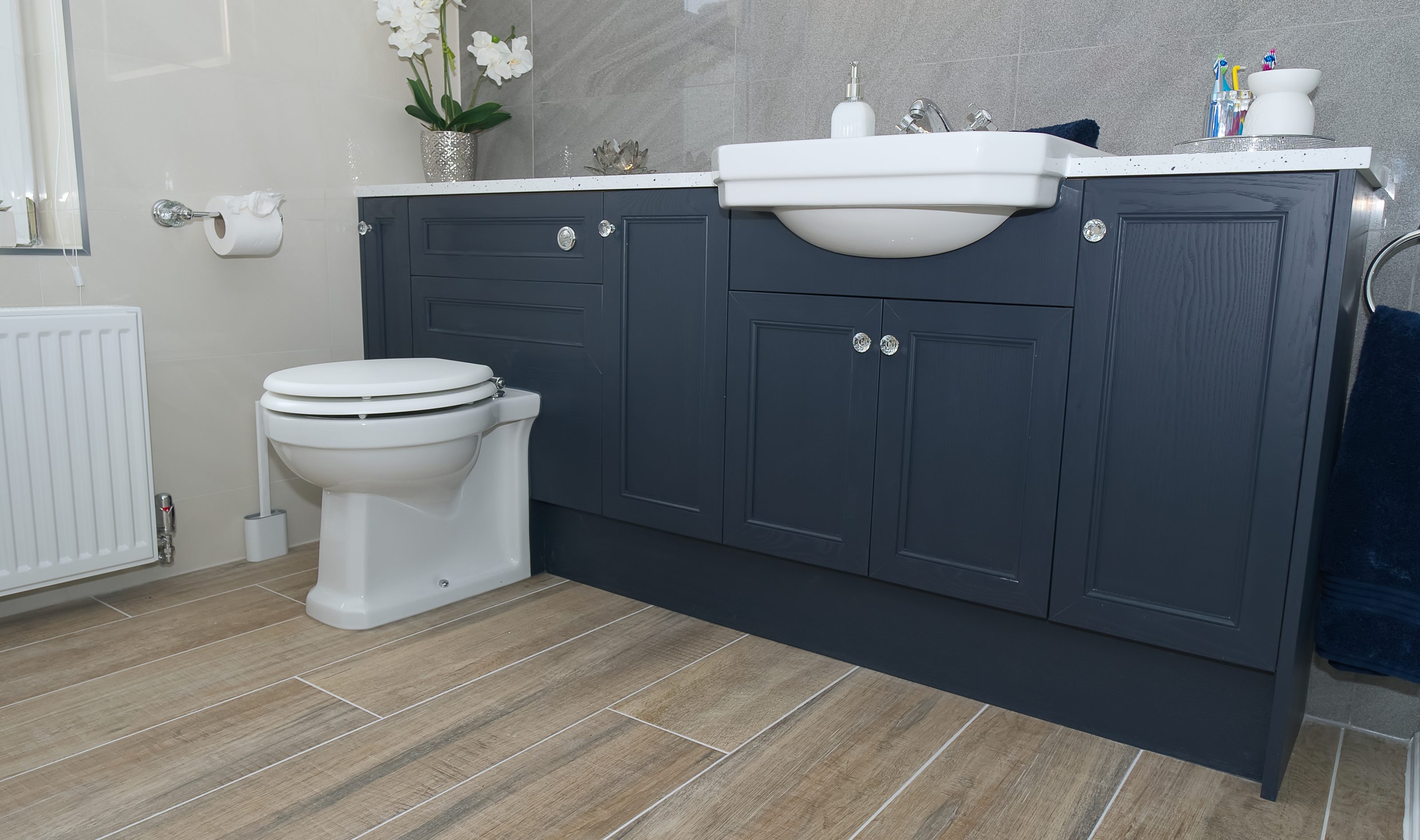 Inky Indigo Traditional Fitted Furniture