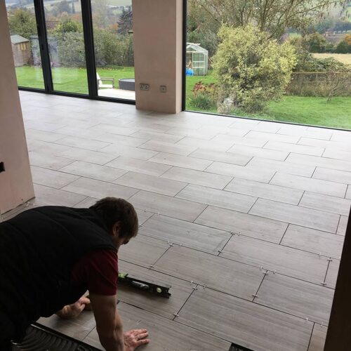 jamie harris tiling installing conservatory tiles