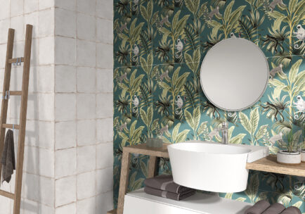 tile mural deco couture sauvage
