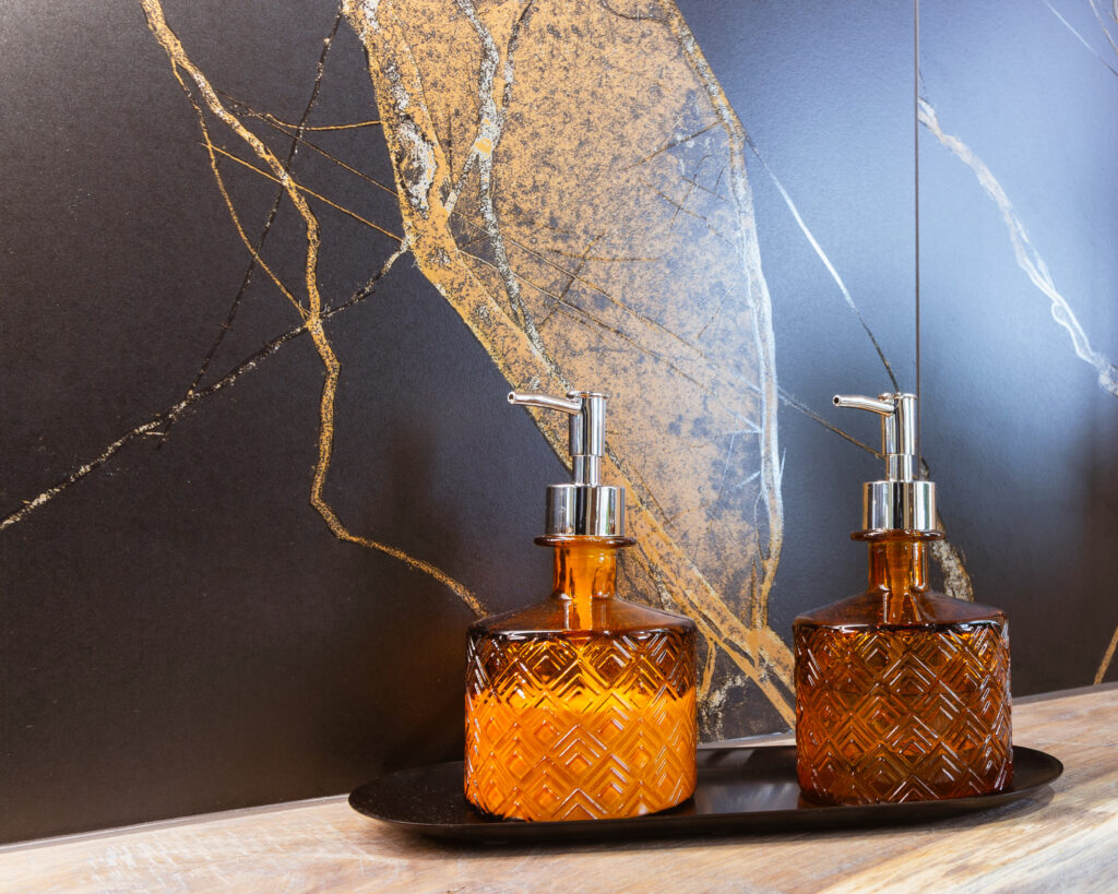 The Old Mallams - Black Gold Bathroom