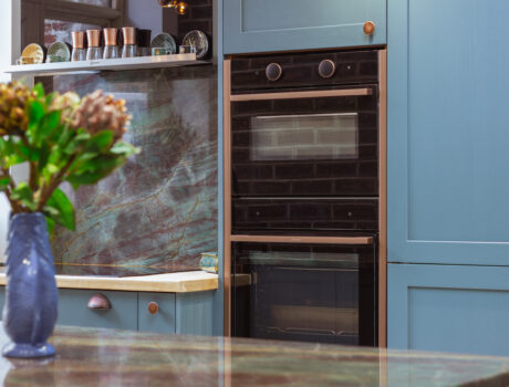 Old Mallams Viridian Shaker Kitchen
