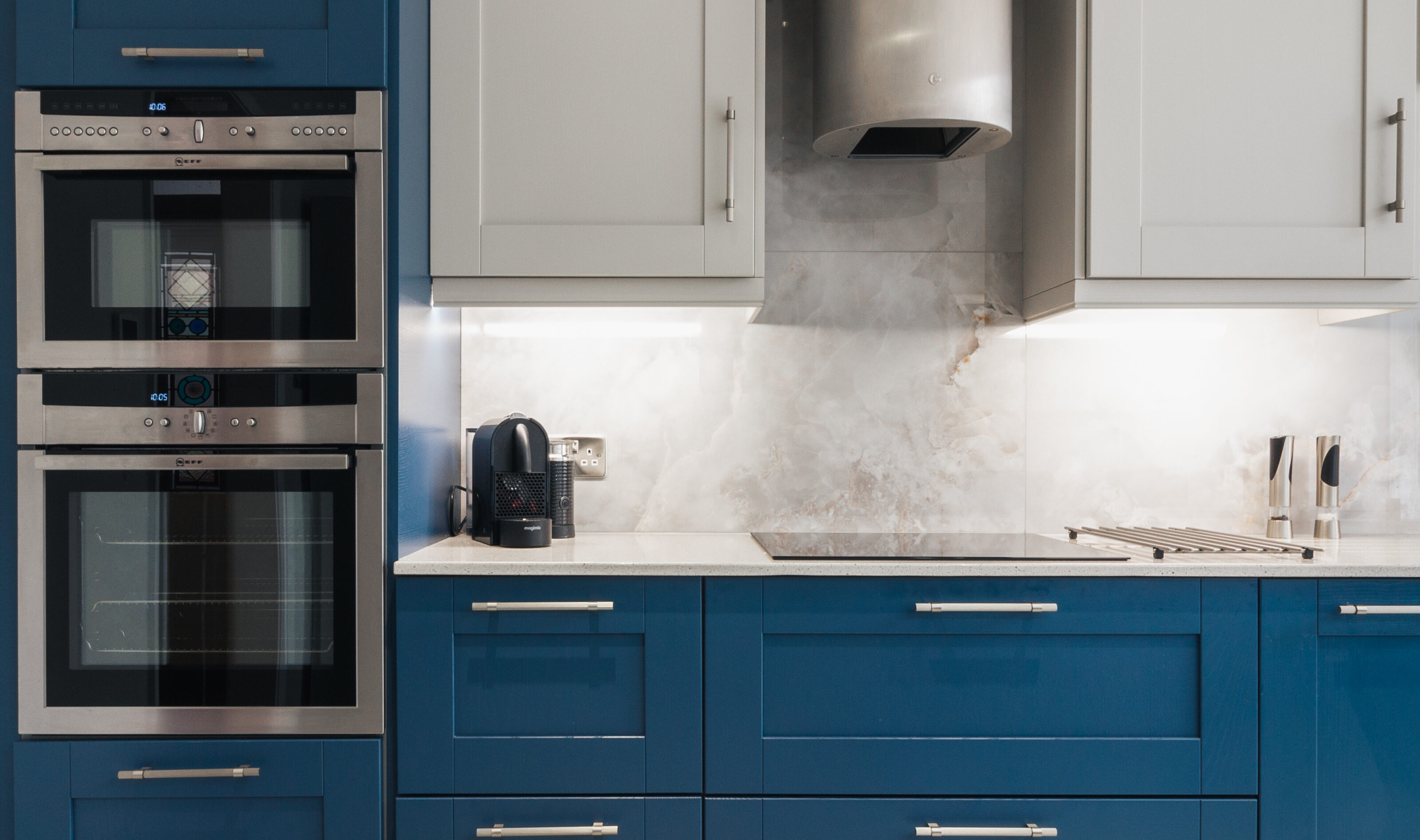Aldana Airforce and Taupe Kitchen
