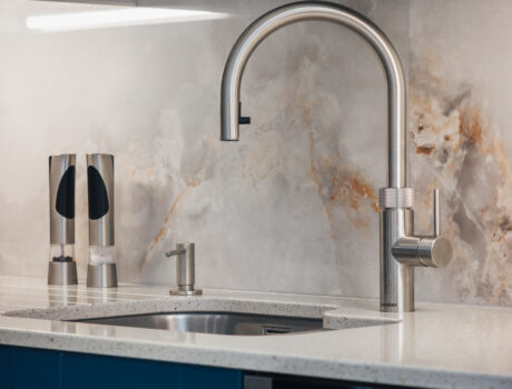 Aldana Airforce and Taupe Kitchen