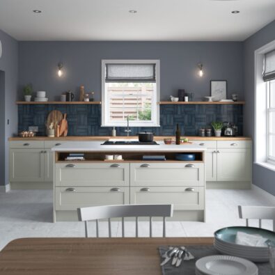 dawson light grey kitchen