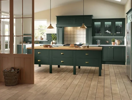 ellesmere heritage green cupboard handles