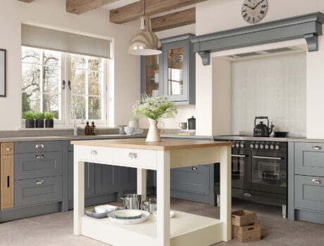 florence dust grey kitchen