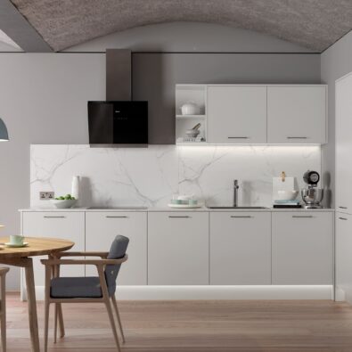 zola soft matt grey modern kitchen doors