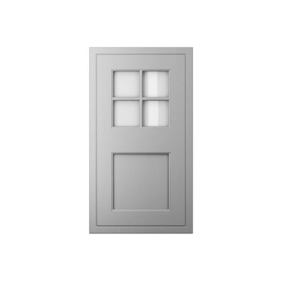 winslow single georgian inframe effect kitchen door
