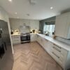 mussel colour shaker kitchen