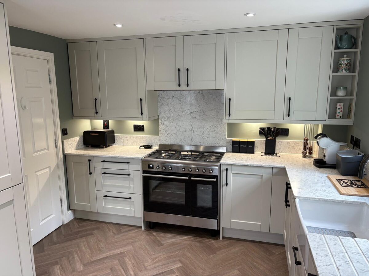 modern kitchen design by new image in weymouth