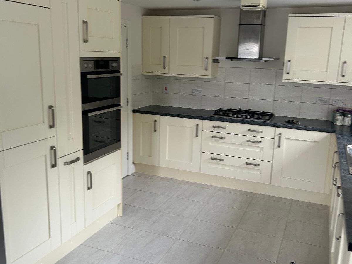 client kitchen prior to new image kitchen being supplied