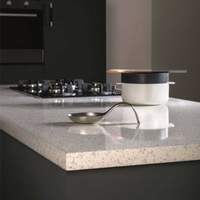 strass blanc gloss worktop