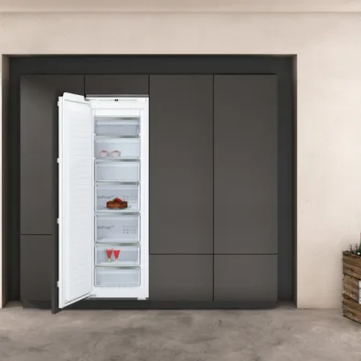 built in freezer neff