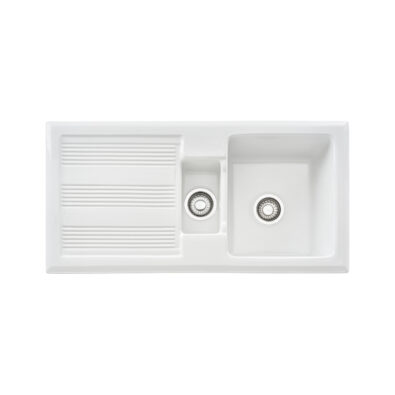 ceramic 1.5 inset sink