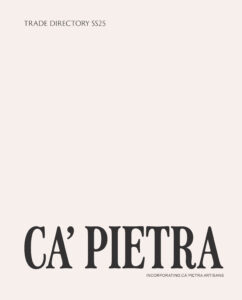 ca'pietra front cover