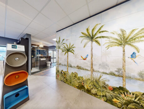 original style mural tiles