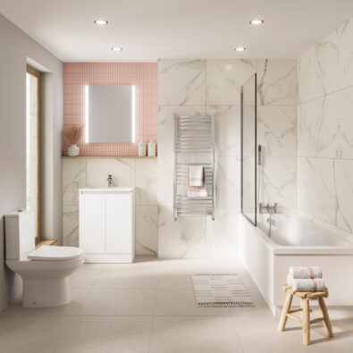 trade price slim edge bath suite