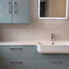 phenoix bathrooms fitted furniture in matt fern colour
